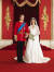 윌리엄 왕세자와 캐서린 왕세자빈의 공식 결혼사진. 출처 및 저작권 영국 왕실