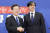 이재명 대표(왼쪽)가 5일 서울 여의도 국회에서 조국 조국혁신당 당대표를 접견하고 있다. 전민규 기자