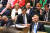 리시 수낵 영국 총리가 지난 13일 영국 의회에서 총리 질의응답(Prime Minister's Questions) 때 연설하는 모습. [UK Parliament/Maria Unger/로이터=연합뉴스]