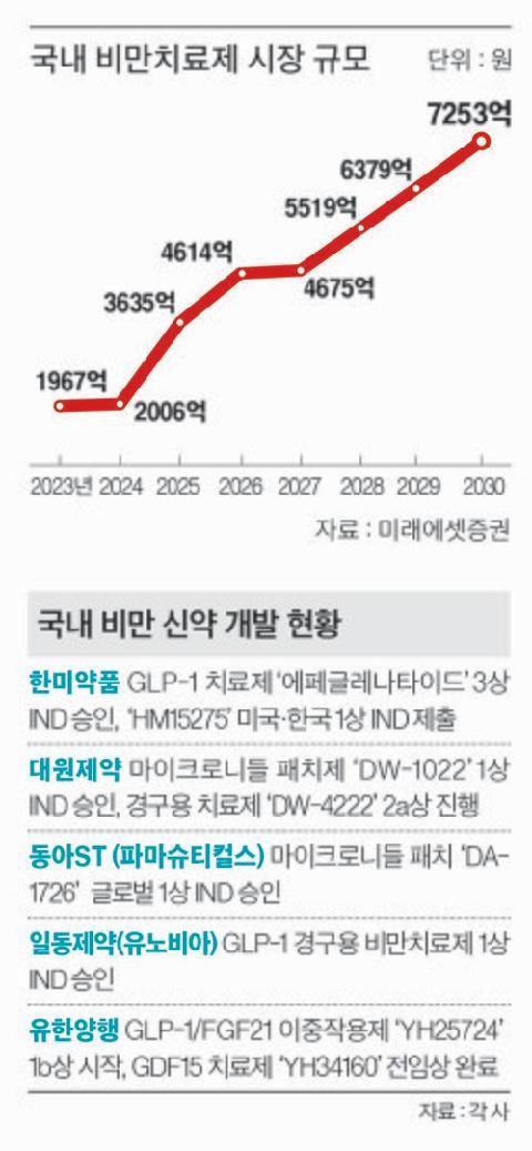 '비만약 신드롬' 주가 500% 폭등…한국선 이 기업 제일 앞섰다