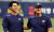'팀 코리아'와 MLB 구단의 연습경기 선발 투수로 확정된 문동주(왼쪽)와 곽빈. 뉴스1 
