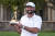 Mar 17, 2024; Ponte Vedra Beach, Florida, USA; Scottie Scheffler poses with the Champions trophy after winning THE PLAYERS Championship golf tournament. Mandatory Credit: David Yeazell-USA TODAY Sports  〈저작권자(c) 연합뉴스, 무단 전재-재배포, AI 학습 및 활용 금지〉