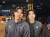 키움 장재영(왼쪽)과 이주형이 17일 서울 고척스카이돔에서 열린 MLB 월드투어 서울시리즈 LA 다저스와의 평가전을 앞두고 포즈를 취하고 있다. 고봉준 기자