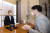 이재명 더불어민주당 대선 후보와 박용진 의원이 2021년 10월 28일 오후 서울 영등포구 여의도의 한 식당에서 오찬회동을 하고 있다. 중앙포토