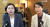 19일 더불어민주당의 22대 총선 서울 강북을 후보로 확정된 조수진 변호사(좌측)와 유시민 작가. 유튜브 화면 캡처 