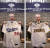 미국 프로야구 메이저리그(MLB) 개막전을 앞두고 필립 골드버그(67) 주한 미국대사가 20일 서울 중구 미국 대사관저에서 열린 MLB VIP 이벤트에서 다저스와 파드리스의 유니폼을 들고 기념촬영하고 있다. 사진 엑스 캡처