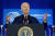 조 바이든 미국 대통령이 지난 13일(현지시간) 위스콘신주 밀워키에서 연설하고 있다. 로이터=연합뉴스 