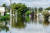 21일(현지시간) 폭우로 우루과이 플로리다의 한 지역이 침수된 후의 모습. AFP=연합뉴스