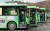 서울 양천공영차고지에 버스들이 주차되어 있다.  [뉴스1]