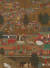 '석가탄생도', 조선, 15세기, 족자, 비단에 채색, 금니, 그림 부분 145.0x109.5㎝, 일본 혼가쿠지 소장. 사진 오치아이 하루히코 