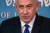 베냐민 네타냐후 이스라엘 총리가 지난 17일 예루살렘에서 기자회견을 하고 있다. AFP=연합뉴스