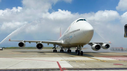 [사진] 지구 2500바퀴 … 국내 마지막 보잉747 여객기 은퇴