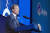 2019년 10월 24일 당시 문재인 대통령이 전북 군산시 소룡동 ㈜명신 군산공장(옛 한국GM 군산공장)에서 열린 '전북 군산형 일자리 상생협약식'에서 인사말을 하고 있다. 사진 청와대
