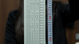 [사진] 51.7㎝ 역대 최장 비례 투표용지