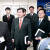 2003년 3월 11일 SK 1차 수사 결과 발표 기자회견장에서의 한동훈(맨 왼쪽). 초임 검사였던 그는 SK 1차 수사 때 결정적 역할을 하면서 세상에 이름을 알리기 시작했다. 중앙포토