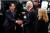조 바이든 미국 대통령과 질 바이든 여사가 9일 미국 워싱턴을 국빈 방문한 기시다 후미오 일본 총리와 기시다 유코 여사를 백악관에서 환영하고 있다. 로이터=연합뉴스
