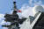 지난 1월 31일 오키나와와 대만 사이 필리핀 해상에서 진행된 미일 해상훈련에 참가한 일본 해상자위대의 휴가급 헬기 구축함. AFP=연합뉴스