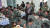 지난달 24일 서울류경수제105탱크사단을 시찰한 김정은 북한 국무위원장과 김여정 부부장이 부대식당에서 쌀밥에 고기 등을 먹는 군인들을 보고 있다. 조선중앙TV 화면
