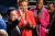 기시다 후미오 일본 총리가 11일(현지시간) 미국 워싱턴DC 미 국회의사당에서 열린 의회 합동회의에 연설하기 위해 도착하고 있다. AFP=연합뉴스
