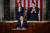 기시다 후미오 일본 총리가 11일(현지시각) 미국 의회에서 연설하고 있다. AFP=연합뉴스