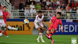'이영준 결승골' 황선홍호, 파리올림픽 예선 첫판서 UAE 1-0 제압