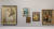 베니스 비엔날레 본전시 '역사적 핵심-초상화들'에 장우성의 '화실'(왼쪽부터), 이쾨대의 '푸른 두루마기 입은 자화상'이 아르헨티나ㆍ필리핀ㆍ멕시코 화가들의 그림과 함께 걸렸다. 베니스= 권근영 기자