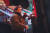 영화 ‘범죄도시4’에선 1편부터 출연한 조선족 장이수(박지환, 아래 사진)가 주인공 마석도(마동석) 형사와 수사에 뛰어든다. [사진 에이비오엔터테인먼트·플러스엠 엔터테인먼트]