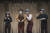 연극 '스카팽'을 공연 중인 배우와 수어통역사들. 권재은 수어통역사(왼쪽에서 첫 번째)는 현직 연극 배우이기도 하다. 사진 국립극단