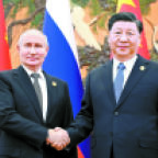 中, 우크라전 러 지원 우려 확산…푸틴, 대놓고 "5월 중국 가겠다"