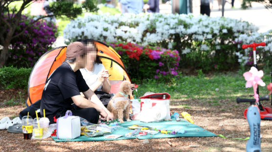 "왜 이렇게 더워" 경북 김천, 7월 날씨가 4월에 찾아왔다