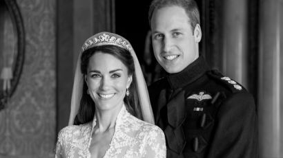 결혼 13주년 맞은 영국 윌리엄-케이트 왕세자 부부 미공개 컷 게시