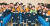 장인화 포스코그룹 회장(앞줄 가운데)이 지난 3월 21일 열린 제10대 대표이사 취임식에서 직원들과 함께 행사장에 입장하고 있다. [사진 포스코그룹]