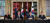 1일(현지시간) 호주 멜버른에서 개최된 한국-호주 '2+2' 외교 국방장관 회의에 조태열 외교부 장관(왼쪽 세번째)과 신원식 국방부 장관(왼쪽 네번째)이 리차드 말스 호주 부총리 겸 국방부 장관(왼쪽 두 번째)과 페니 웡 호주 외교부 장관(왼쪽)이 공동 기자회견을 하고 있다. 사진 국방부