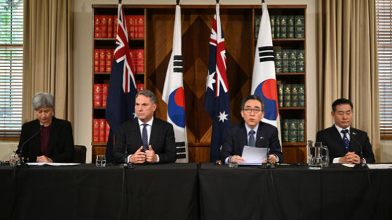 한·호주 외교·국방 2+2 회의, “北 핵·미사일 불법자금 차단 협력”