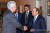 윌리엄 번스 CIA 국장과 압델 파타 엘시시 이집트 대통령, (※기사와 직접 관련 없음). AFP=연합뉴스