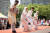 말레이시아팀 학생들은 전통 의상을 입고 전통 춤을 선보였다. 전민규 기자 