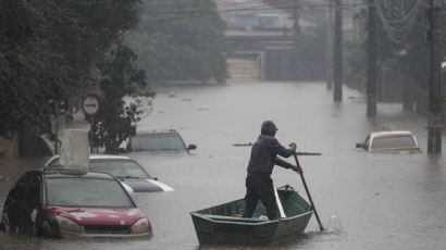 [사진] 브라질 홍수, 이재민 34만명