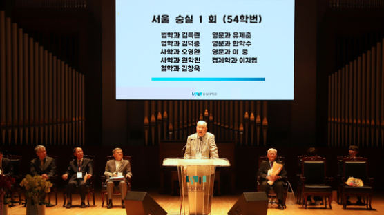 숭실대, 서울숭실세움 70돌 5개 학과 합동행사