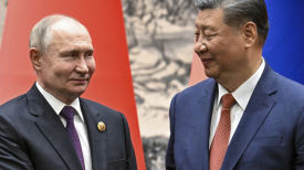 미국, 푸틴 만난 시진핑 겨눴다 "중국, 양손에 떡 쥘 순 없어"