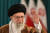 이란의 실권을 쥐고 있는 아야톨라 알리 하메네이 최고지도자. AFP=연합뉴스