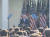 조 바이든 미국 대통령이 20일(현지시간) ‘유대계 미국인 유산의 달’ (Jewish American Heritage Month) 축하 행사가 열린 워싱턴 DC 백악관 로즈가든에서 연설을 하고 있다. 워싱턴=김형구 특파원