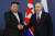 지난해 9월 러시아에서 만난 김정은 북한 국무위원장(왼쪽)과 블라디미르 푸틴 러시아 대통령. AFP=연합뉴스 