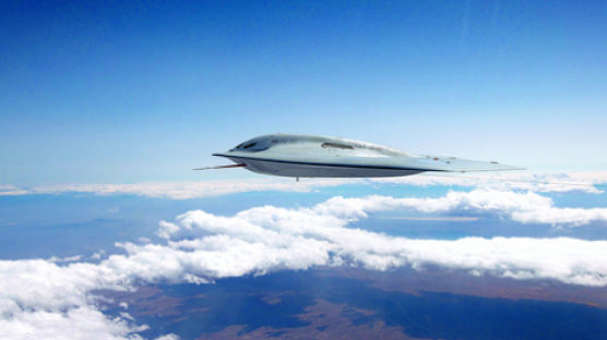 [사진] 미 공군, 차세대 핵폭격기 B-21 비행 첫 공개