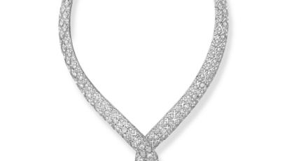 다이아몬드 절묘한 커팅…유려하고 투명하다, 스네이크 네크리스 [까르띠에 디지털 도슨트⑥] 