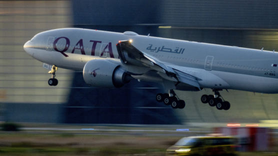 카타르항공 여객기, 튀르키예 상공서 난기류 만나 12명 부상