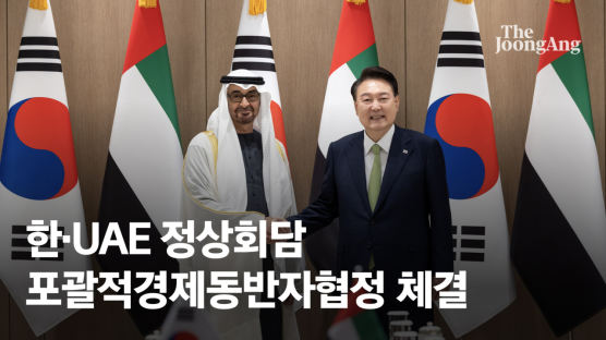 [속보] 한-UAE, 포괄적경제동반자협정 체결…아랍 국가와 최초
