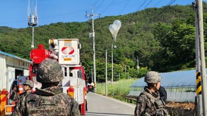 북한 사흘 연속 GPS 교란 공격…軍 "내일 또 오물풍선 날릴듯"