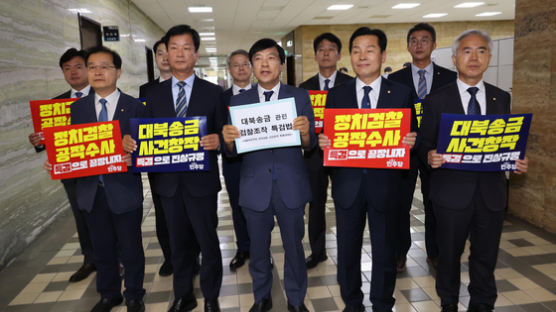 야당 ‘대북송금 수사’ 특검법 발의…여당 “이재명 방탄이냐”