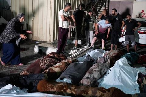 이스라엘 '하마스 본부'라며 유엔학교 폭격…"최소 39명 사망"