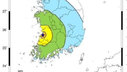 [속보] 전북 부안서 규모 4.8 지진…올해 최대 규모